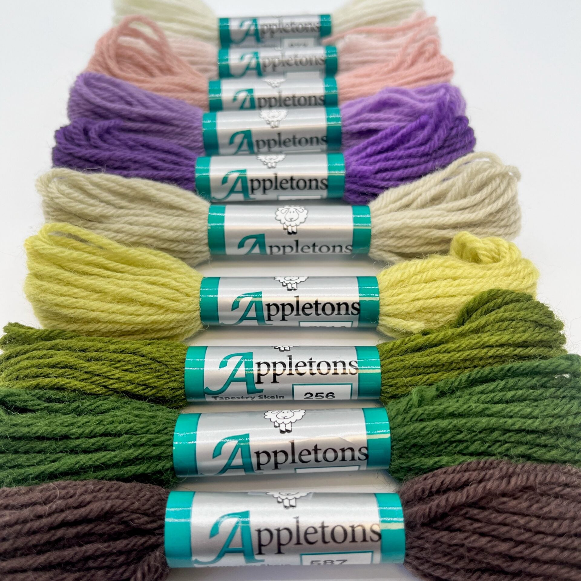 Appletons Autumn Inspiration Crewel 2 ply range