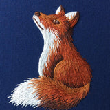Silk Shading Fox  by Helen Richman