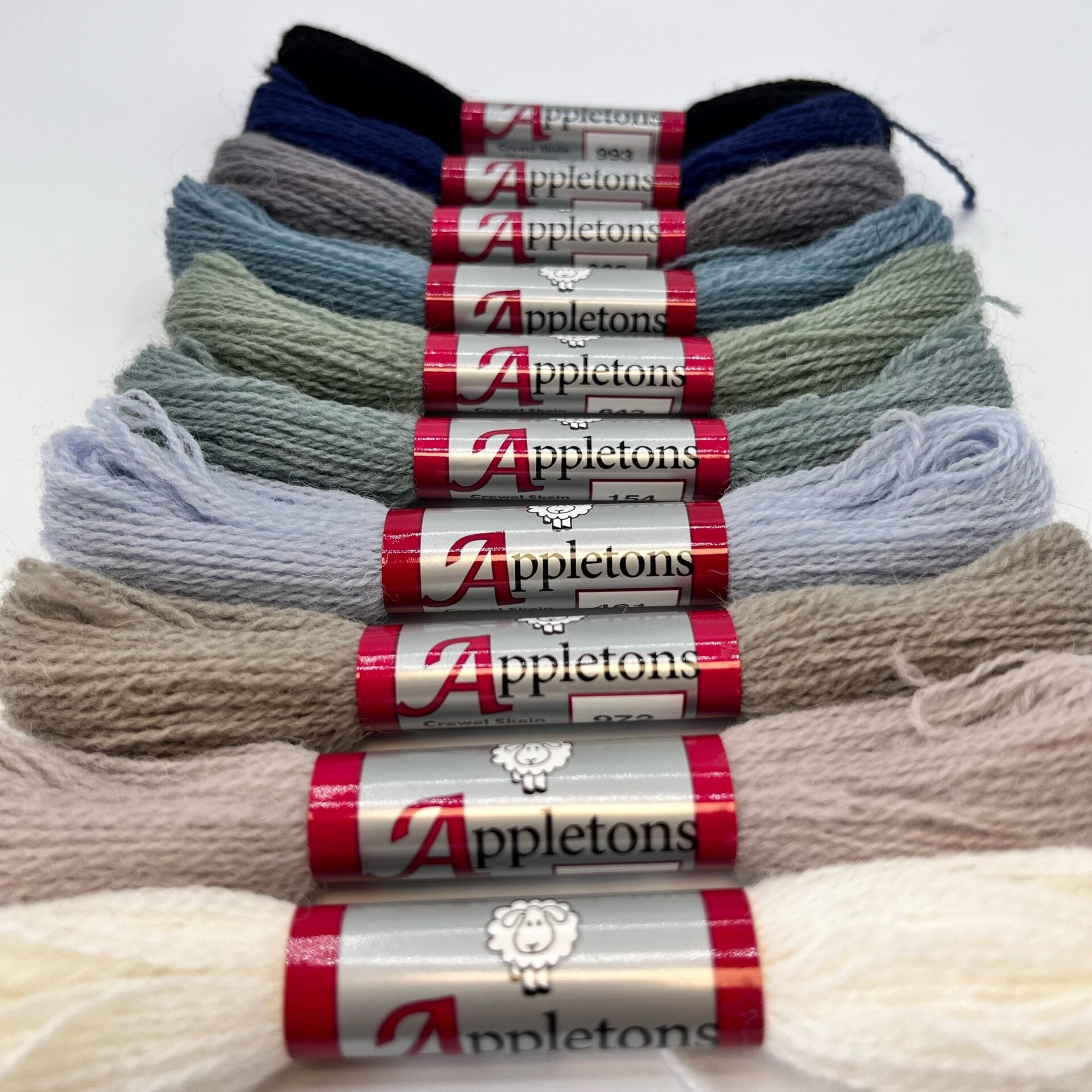 Appletons Winter Inspiration Crewel 2 ply range