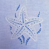RSN Exclusive Broderie Anglaise & Richelieu Starfish Embroidery Kit by Jessica Ingram