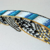 Metalwork Jay Feather by Helen Richman