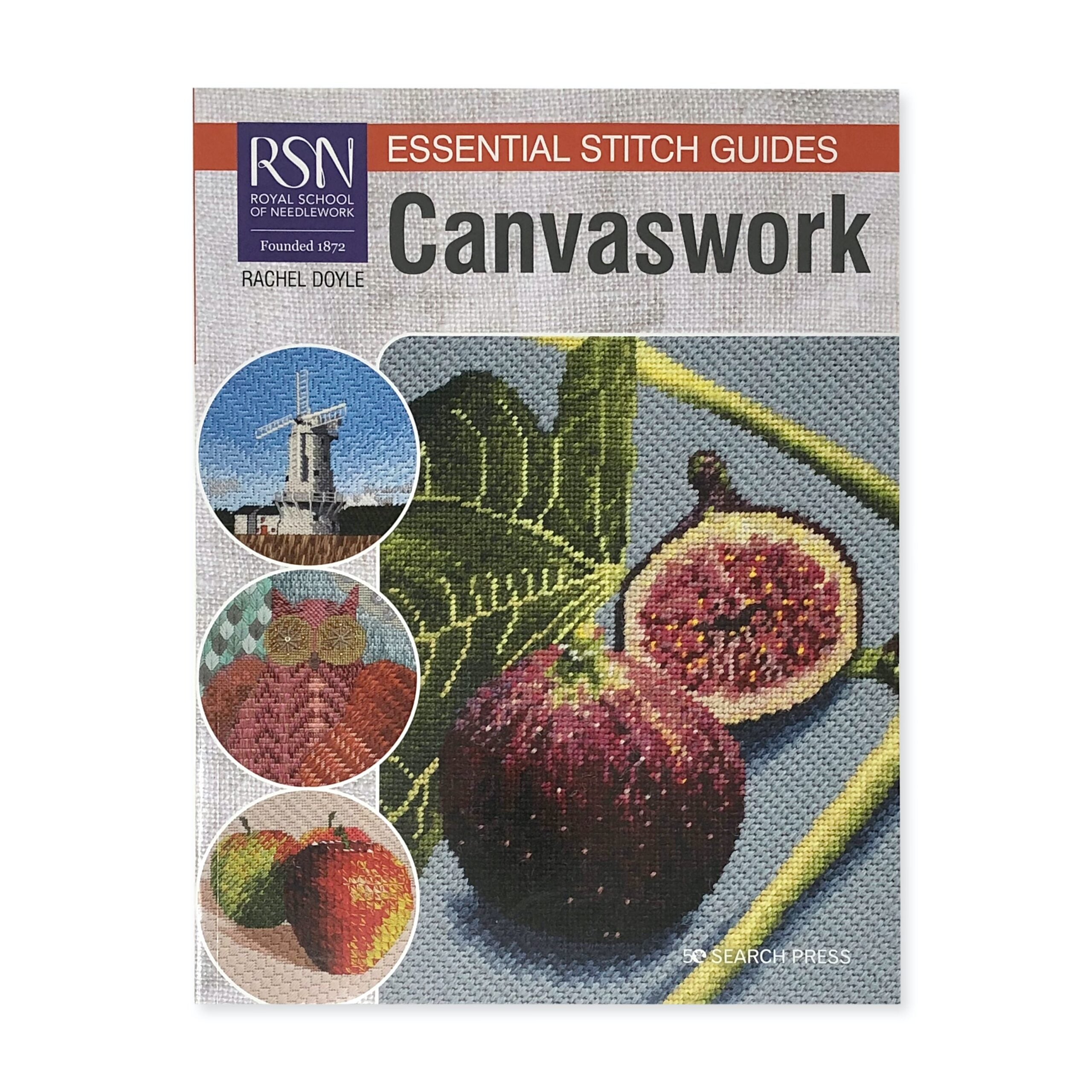 RSN Essential Stitch Guides: Canvaswork Embroidery