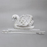 Stumpwork Swan by Helen Richman