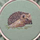 Silk Shading Hedgehog by Helen Richman