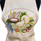 RSN Studio: Nature’s Bounty Embroidered Apron Kit