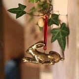 Winter Hare Hanging Decoration