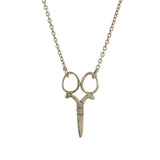 Alex Monroe Little Embroidery Scissors Necklace
