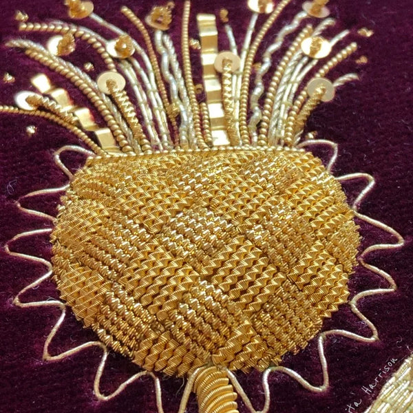 Anita Harrison Coronation Goldwork