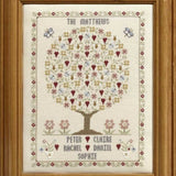 Contemporary Counted Cross Stitch Kits by Historical Sampler Co