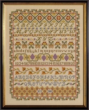 Band Sampler Counted Cross Stitch