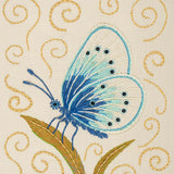 Butterfly in Sustainable Embroidery