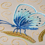 Butterfly in Sustainable Embroidery