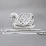 Stumpwork Swan by Helen Richman