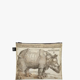 Set of Three Zipped Pouches by Loqi