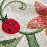 RSN Exclusive Crewelwork with a Touch of Gold: The Ladybird Tree Embroidery Kit