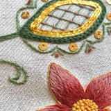 RSN Exclusive Crewelwork with a Touch of Gold: The Ladybird Tree Embroidery Kit