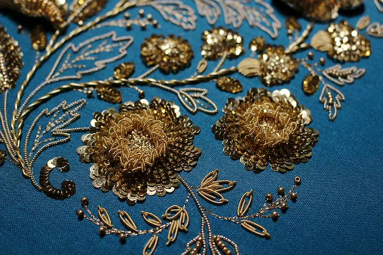 Contemporary Floral Embellishment
