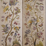 Crewelwork Screen Double Greetings card