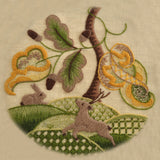 Crewelwork Woodland Animals by Helen Richman