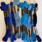 Donated Items blue thread