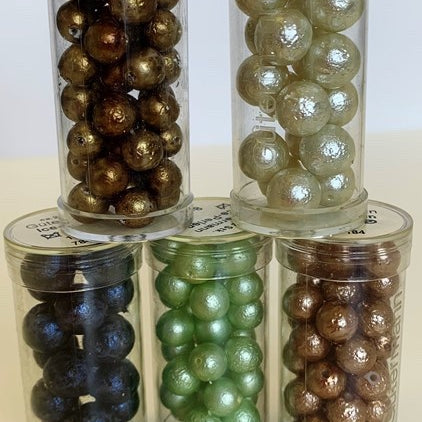 Gutermann round beads 8mm and 10mm