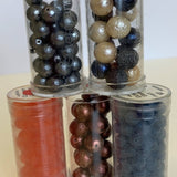 Gutermann round beads 8mm and 10mm