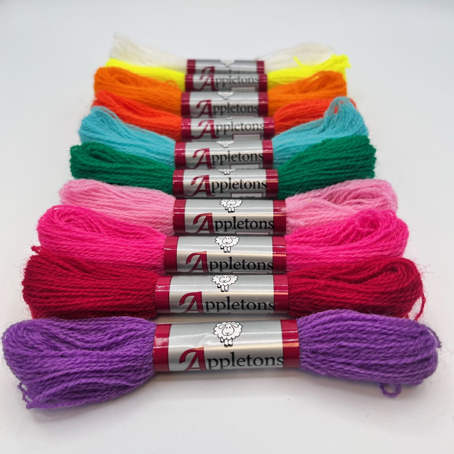 Appletons Summer Inspiration Crewel 2 ply range
