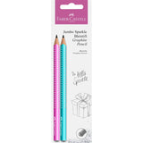 Faber-Castell Jumbo Sparkle Triangular Pencils