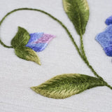 Periwinkle Vine Inspired Silk Shading