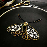 The Botanist's Moth: Hand Embroidery Workshop with Eliza Gomersall