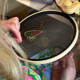 The Botanist's Moth: Hand Embroidery Workshop with Eliza Gomersall