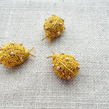 Goldwork Ladybird Pin with Amy Tang