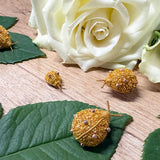 Goldwork Ladybird Pin with Amy Tang
