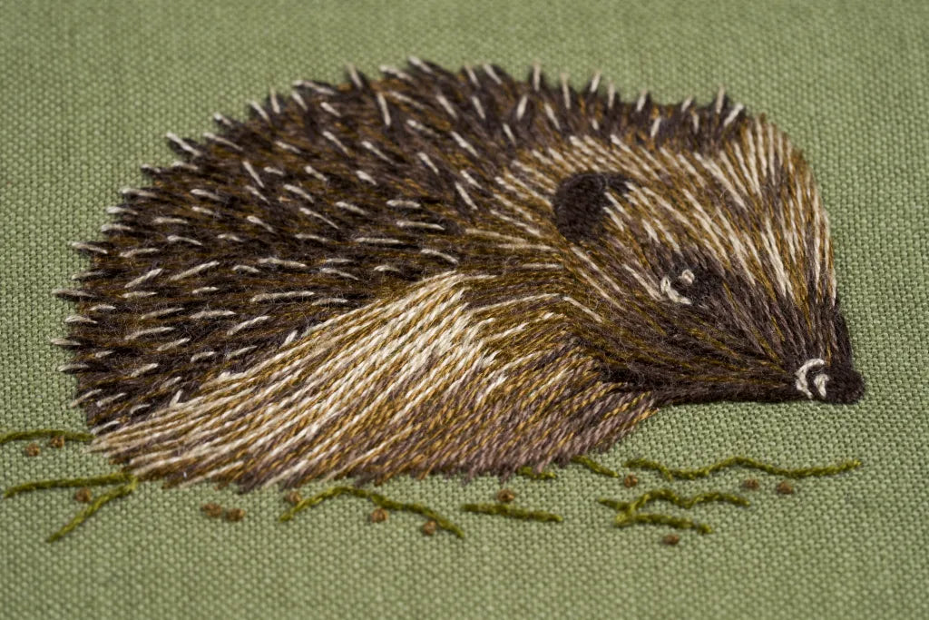 Silk Shading Hedgehog with Helen Richman