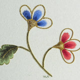 RSN Exclusive Goldwork and Silk Shaded Daisies By Helen Stevens