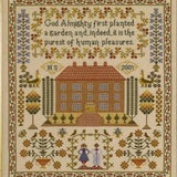 House Sampler Counted Cross Stitch