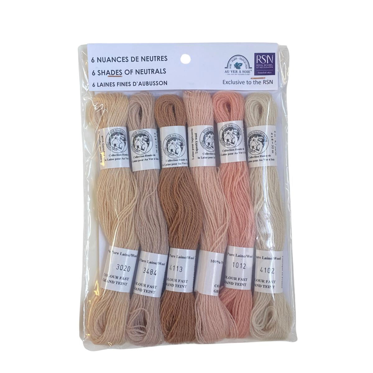 RSN Exclusive: Fine d'Aubusson Merino Wool Thread by Au Ver A Soie ®