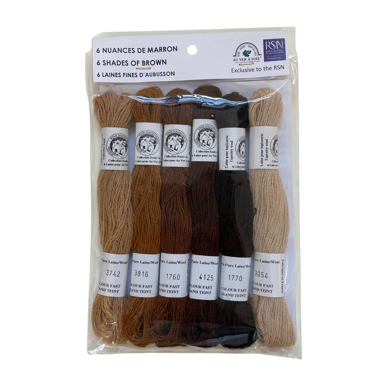 RSN Exclusive: Fine d'Aubusson Merino Wool Thread by Au Ver A Soie ®