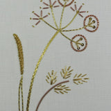 Wild Grasses Goldwork Embroidery Kit by Helen Stevens