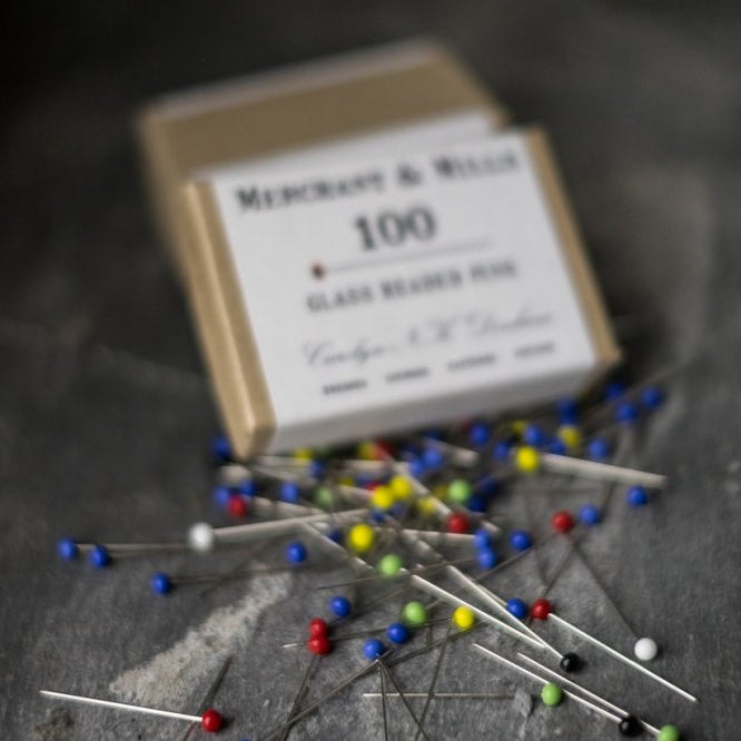 Merchant & Mills Glass Headed Pins