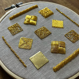Goldwork Sampler Embroidery Kit