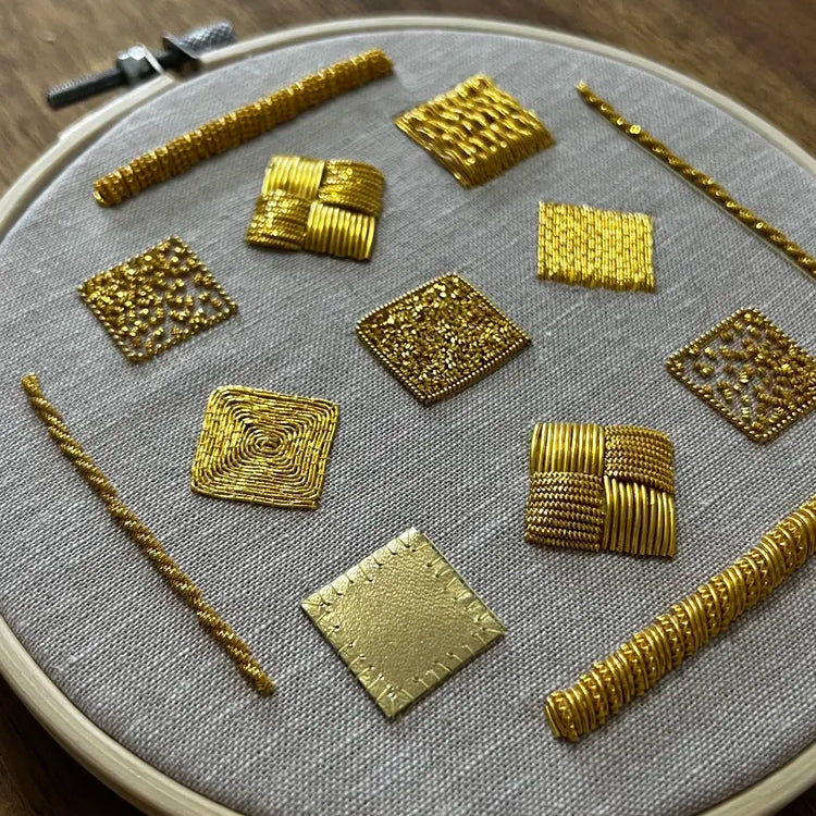 Goldwork Sampler Embroidery Kit