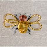 Goldwork Buzzy Bee Kit by Helen Stevens