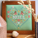 Scandi Heart Noel Cross Stitch