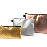 Set of Three Zipped Pouches by Loqi