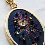 Hand Embroidered Jewellery by Marg Dier