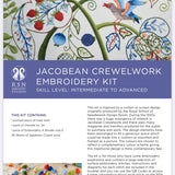 RSN Embroidery Studio: Jacobean Crewelwork Kit