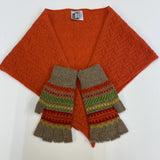 Coming Soon Fairisle Pure New Wool Fingerless Gloves made in Scotland