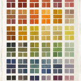 Cotton Tea Towel - Watercolour Swatches