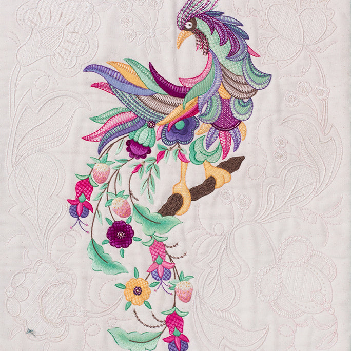 Crewel Birds: Jacobean Embroidery Takes Flight
